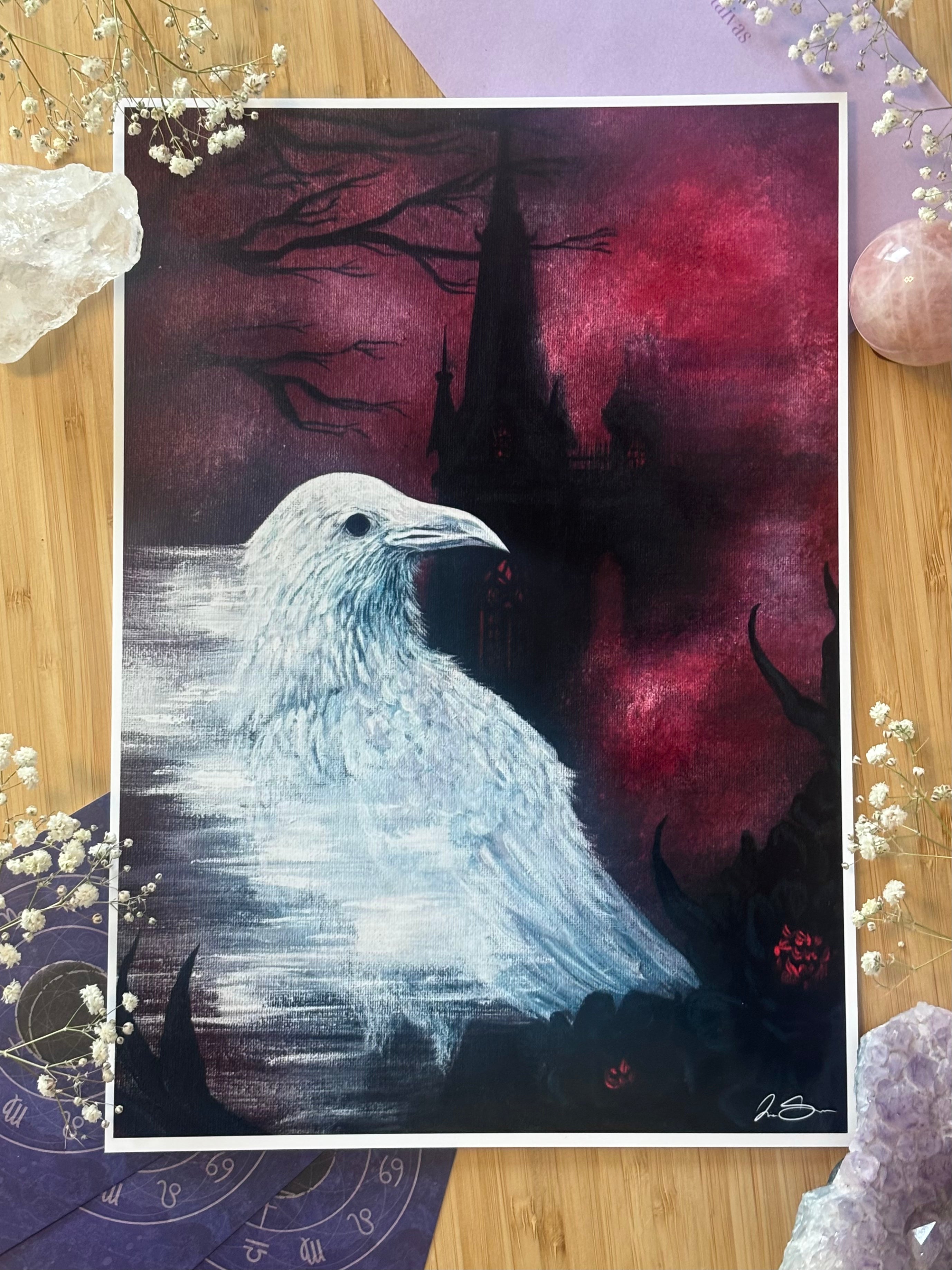 "Forsaken" taideprintti